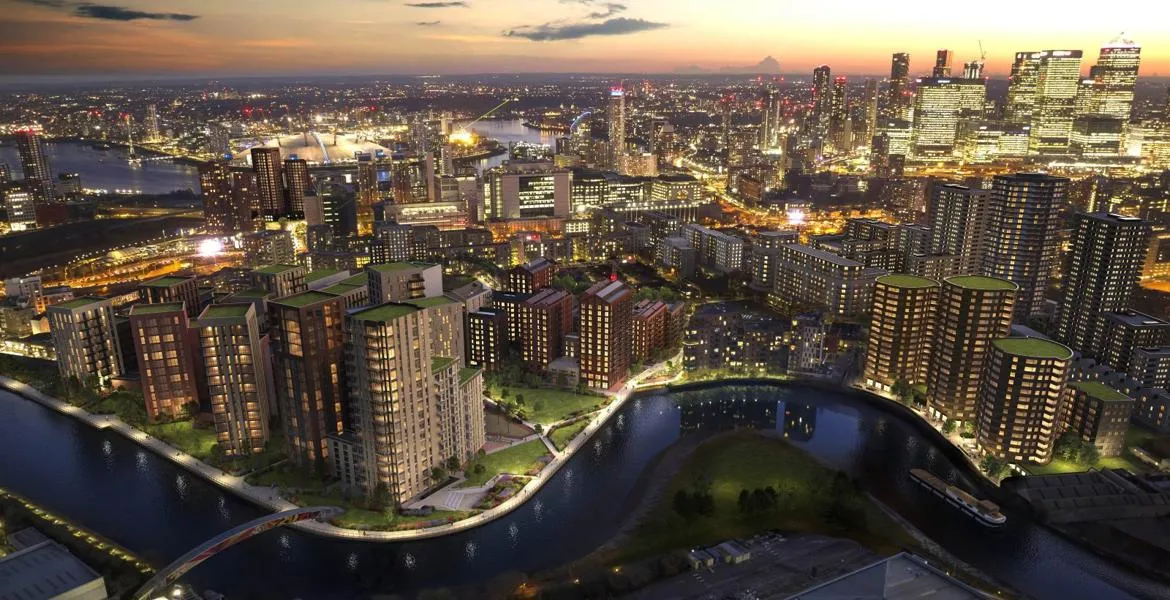 Poplar skyline