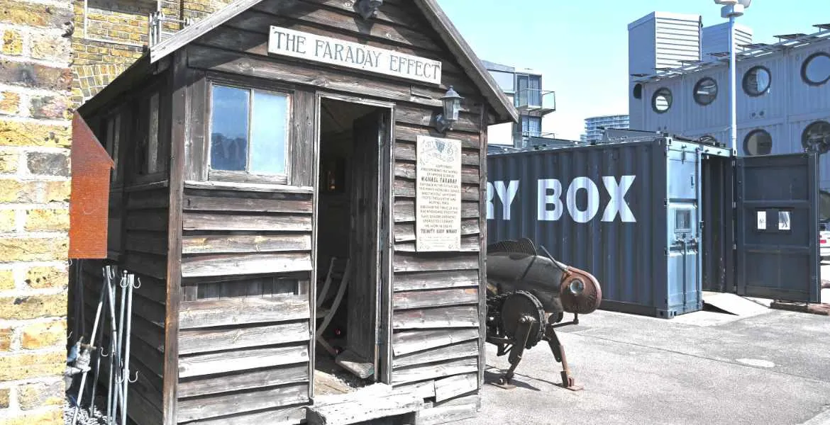 Trinity Buoy Wharf Faraday Effect